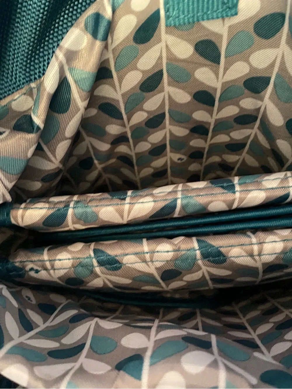 Fisher-Price Diaper Bag with Instant Wipe Access Changing Pad Insulated Teal